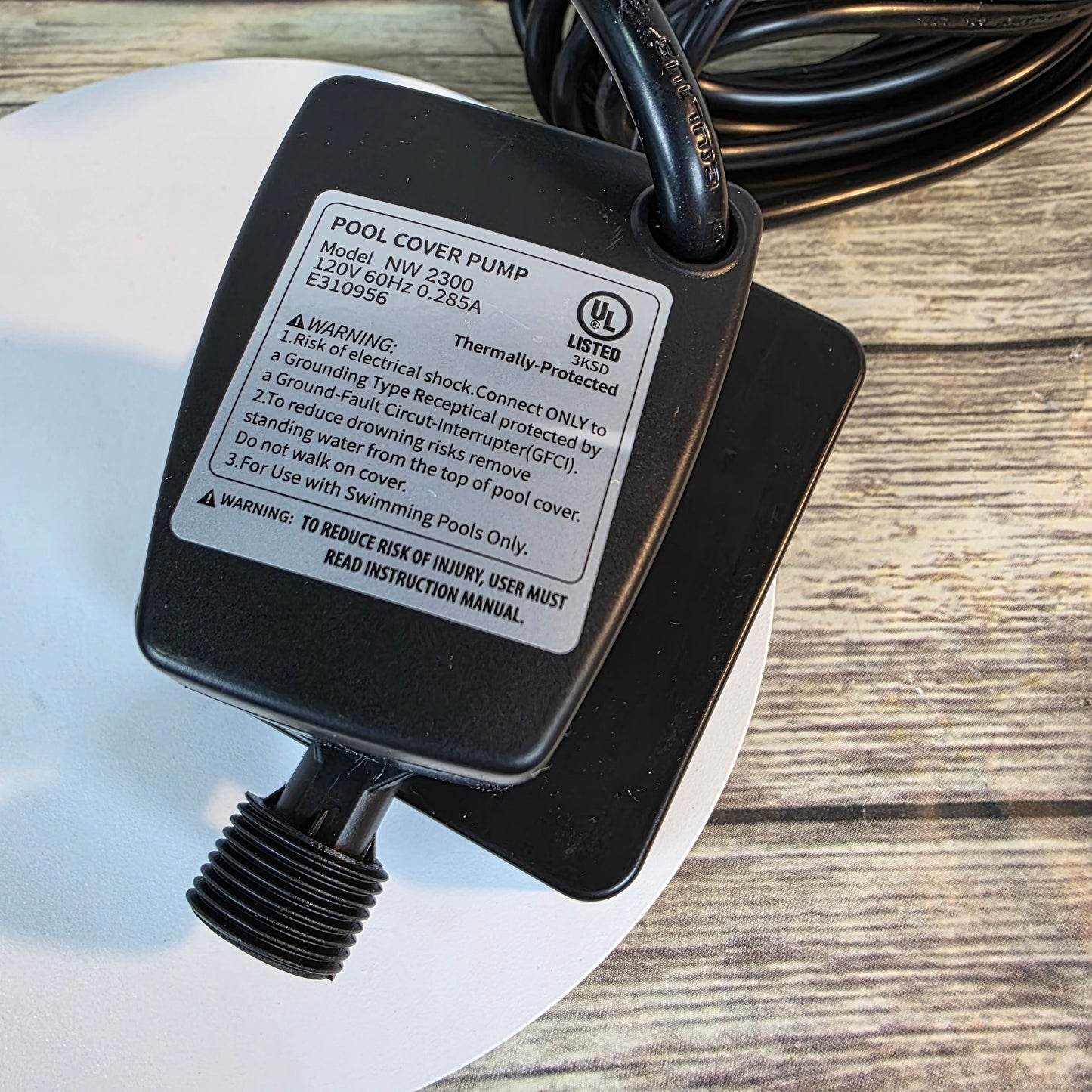 NIOB New Artic Armor DREDGER NW2300 Swimming Pool Cover Pump Reusable Pre-Filter