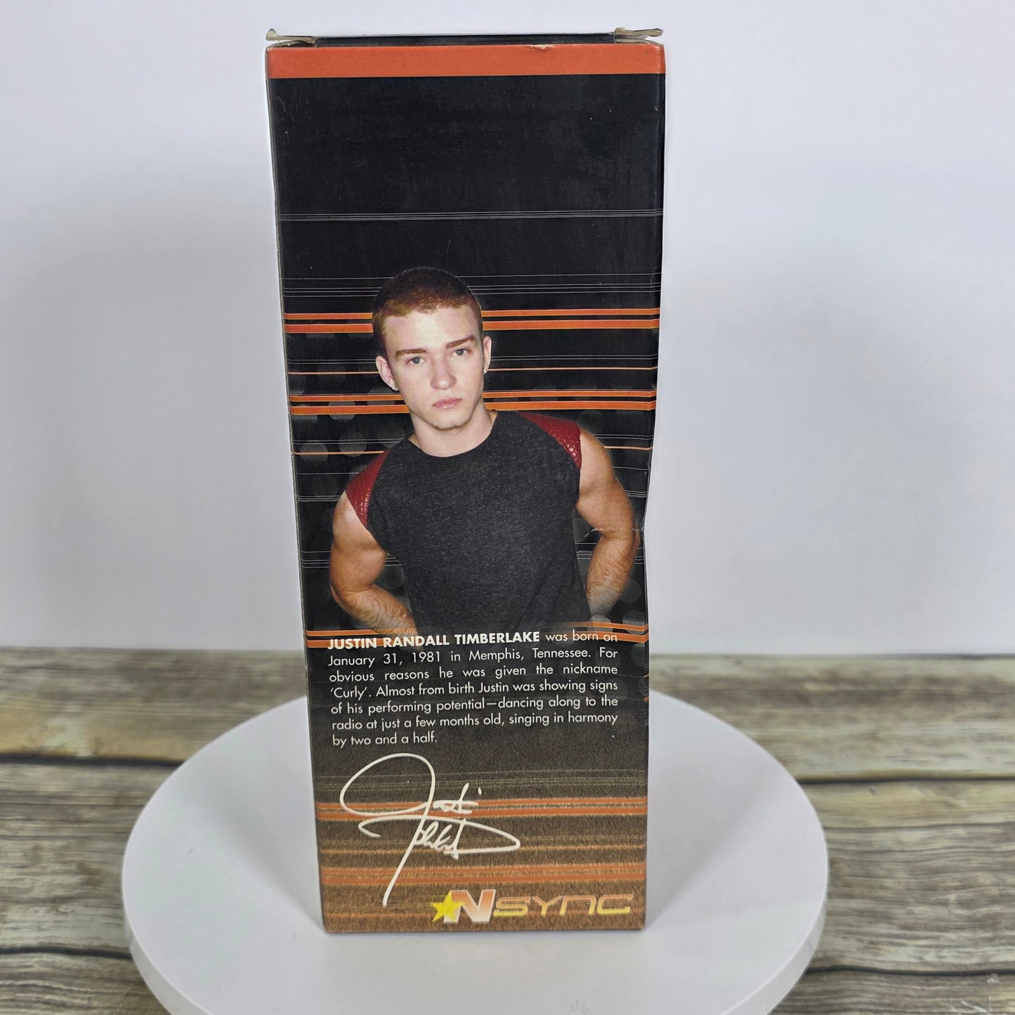 Vintage Collector's Best Buy 2002 Justin Timberlake Bobblehead