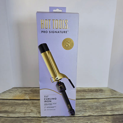 NIOB New HOT TOOLS Pro Signature 1 1/2" Curling Iron