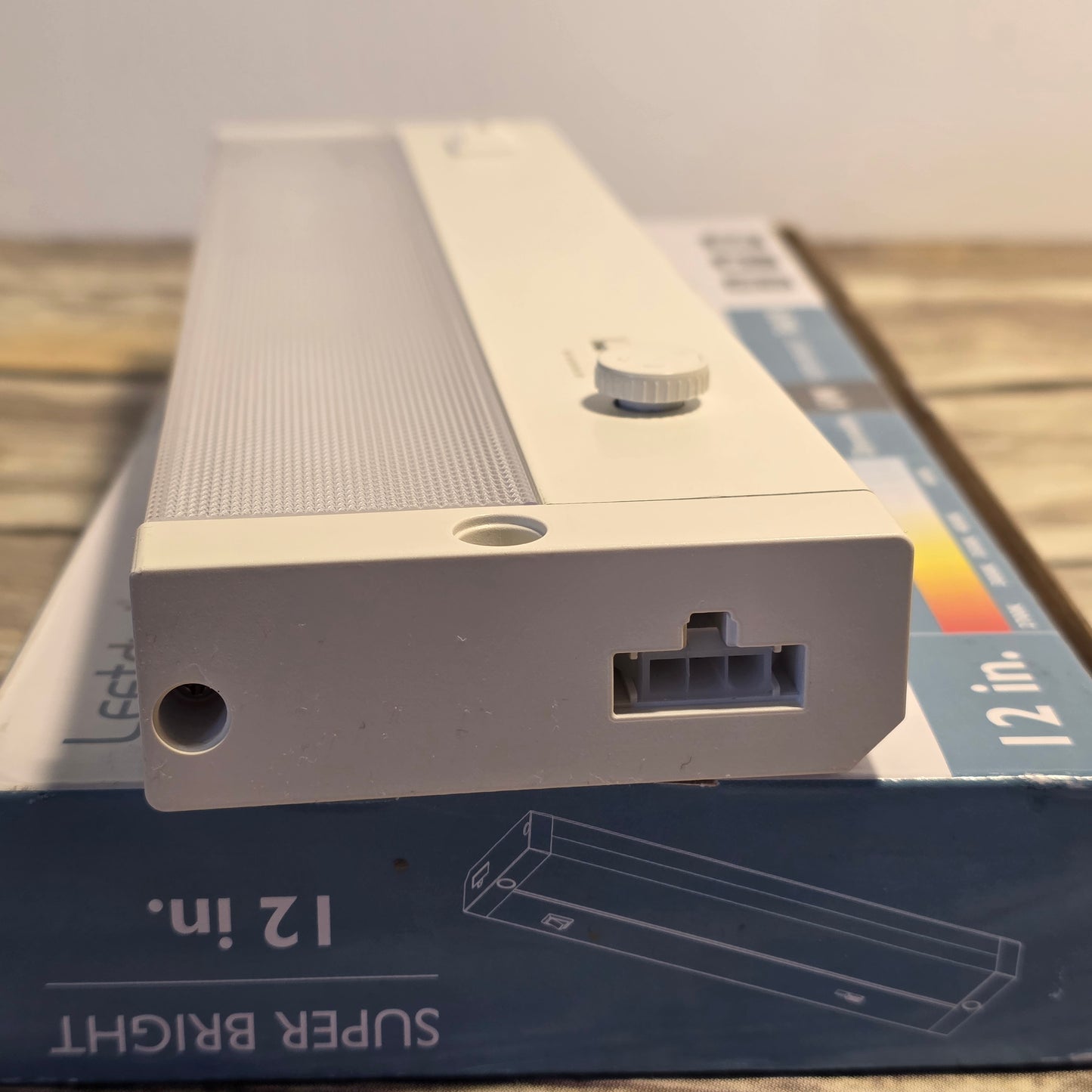 NIB New Leetdud 12" Hardwired or Plug-In LED Under Cabinet Light Super Bright