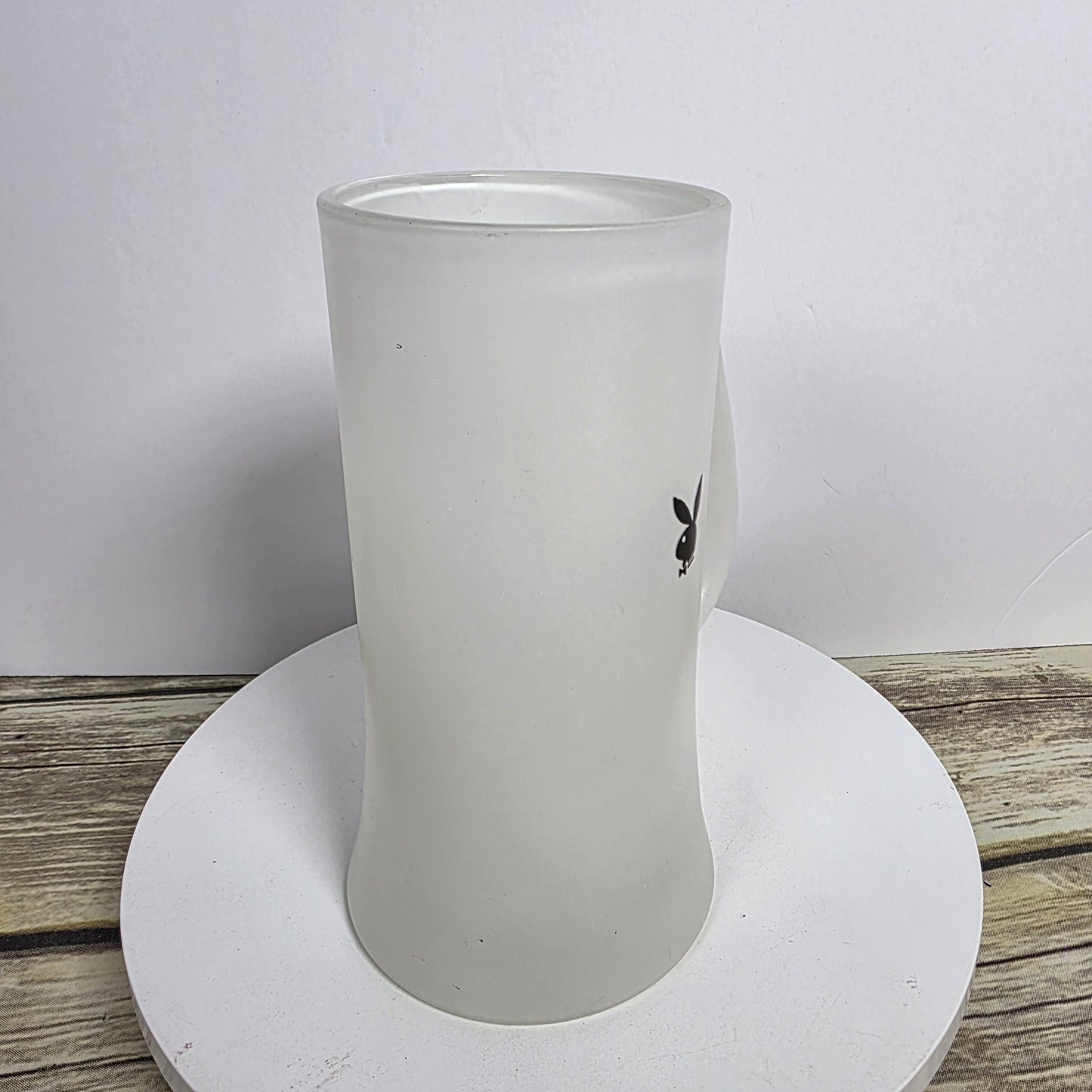 Vintage 6.5" Frosted Playboy Bunny Mug