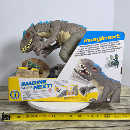 NIB New Fisher Price Imaginext Thrashing Indominous Rex Dinosaur Toy