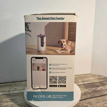 NIOB New TKENPRO 2-Way Audio Pet Camera with Treat Tossing with Night Vision