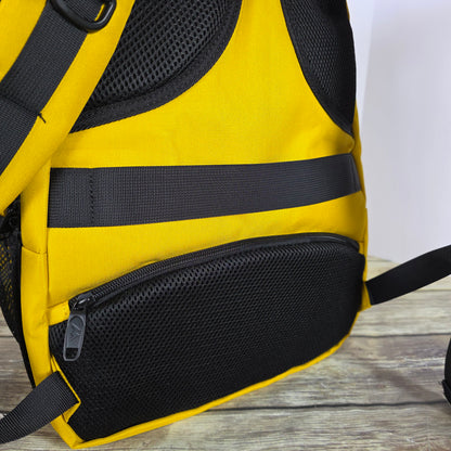 NWT New MATEIN Yellow Backpack Bookbag