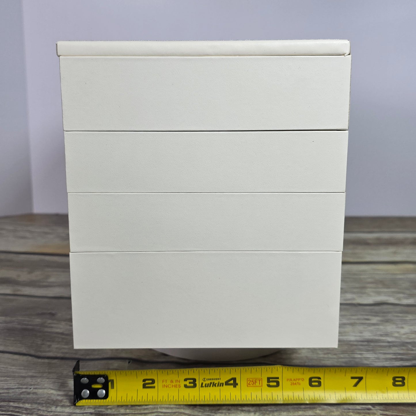 NIOB New SONGMICS Jewelry Box JBC164W01 White