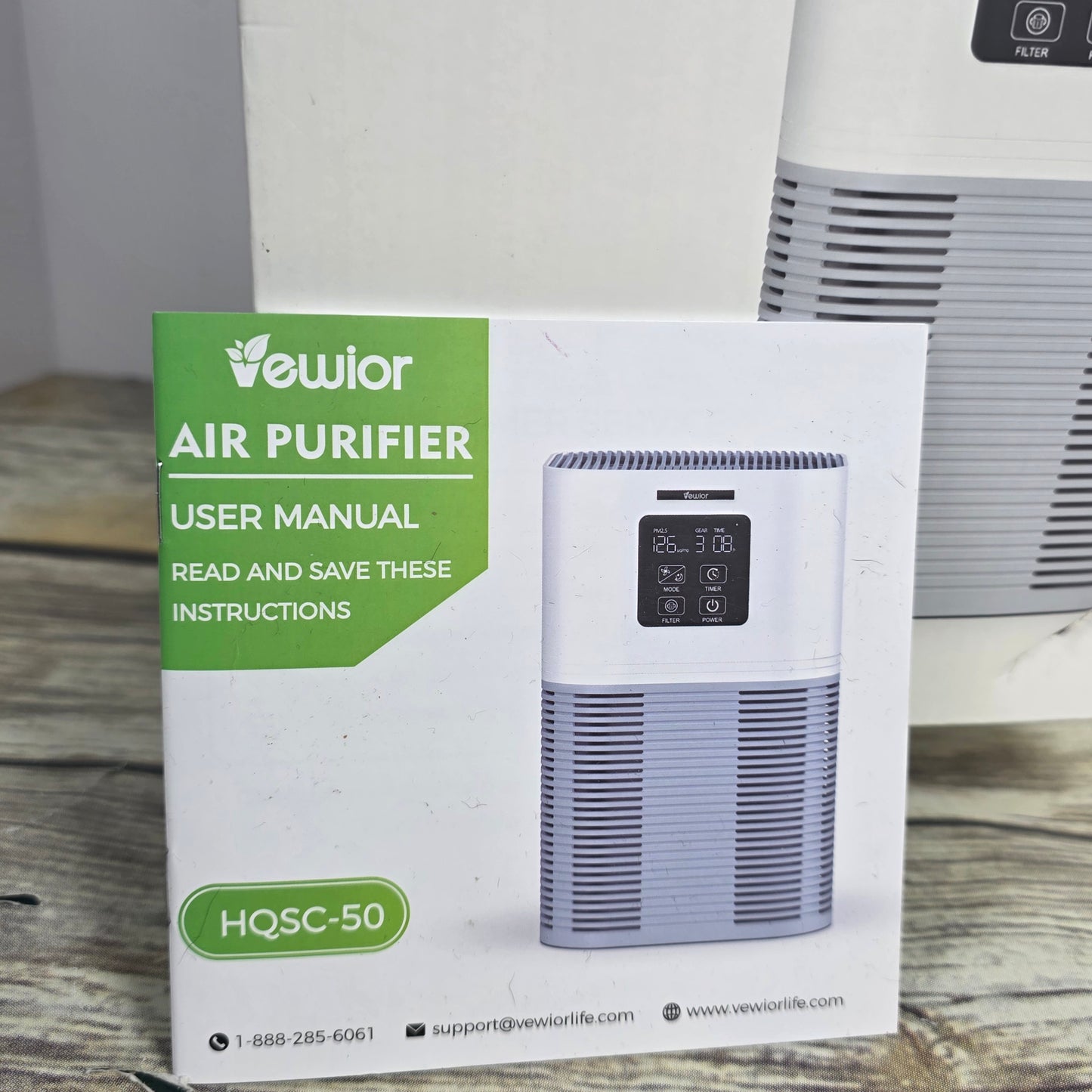 NIOB New Vewlor Air Purifier HQSC-50