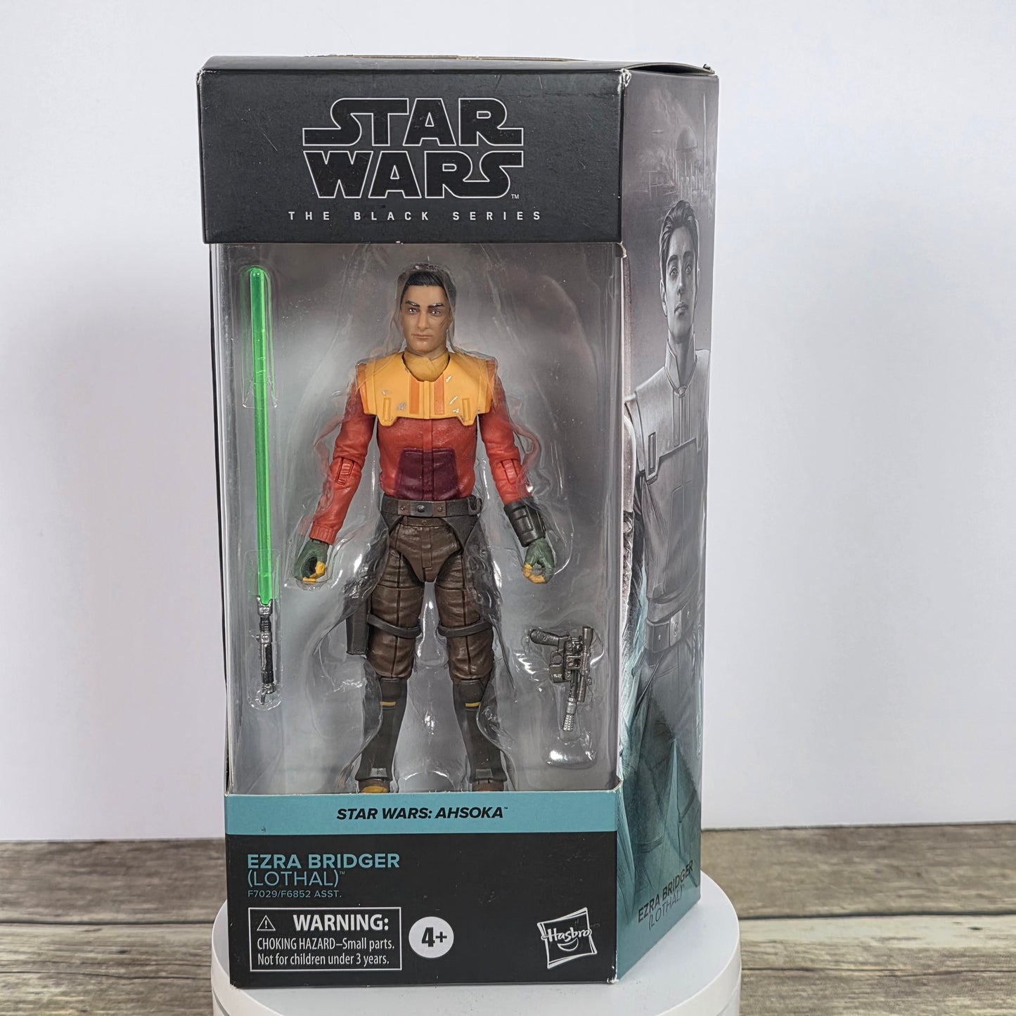 Set of 3 NIB New Star Wars The Black Series Action Figures-Pyke Soldier, Tusken Chieftain,Ezra Bridger