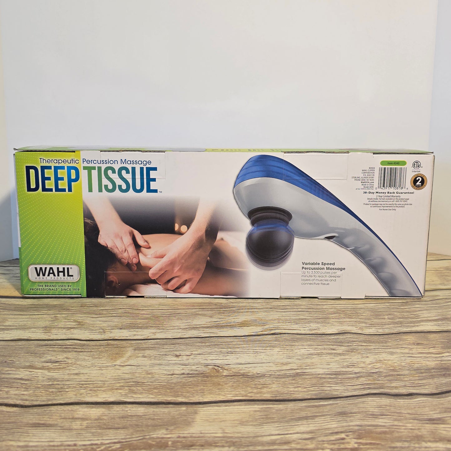NIB New WAHL Deep Tissue Percussion Massage Tool