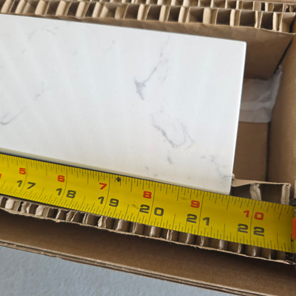 New Home Decorators CALA WHITE Engineered Stone Sidesplash ET22CW-SS