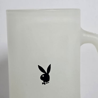 Vintage 6.5" Frosted Playboy Bunny Mug