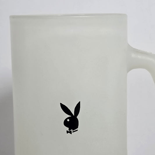 Vintage 6.5" Frosted Playboy Bunny Mug