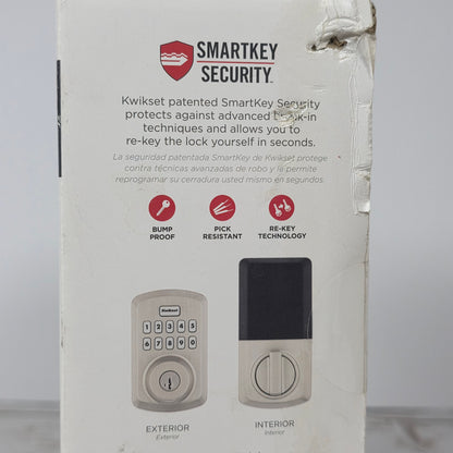 NIB New Kwikset Powerbolt 250 Keypad Electronic Lock