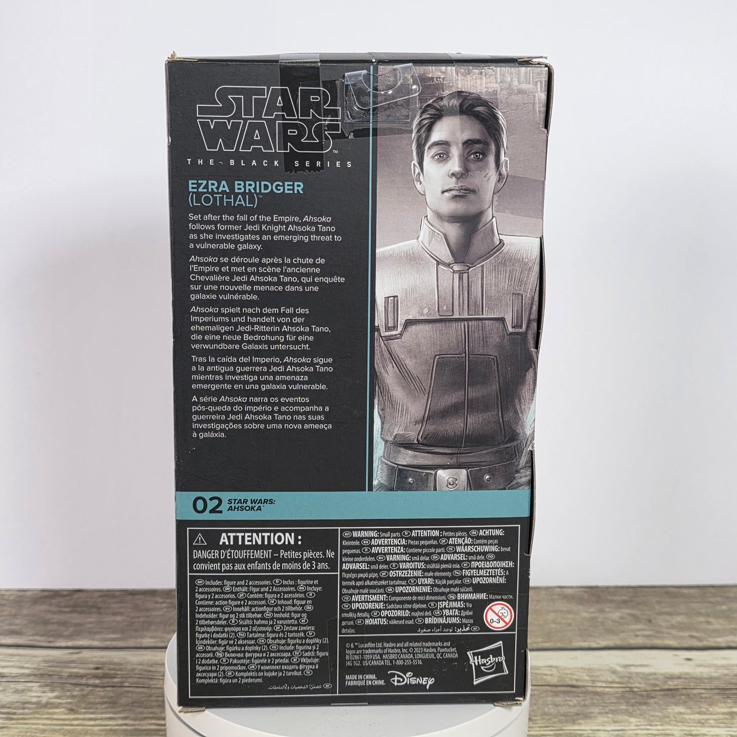 Set of 3 NIB New Star Wars The Black Series Action Figures-Pyke Soldier, Tusken Chieftain,Ezra Bridger