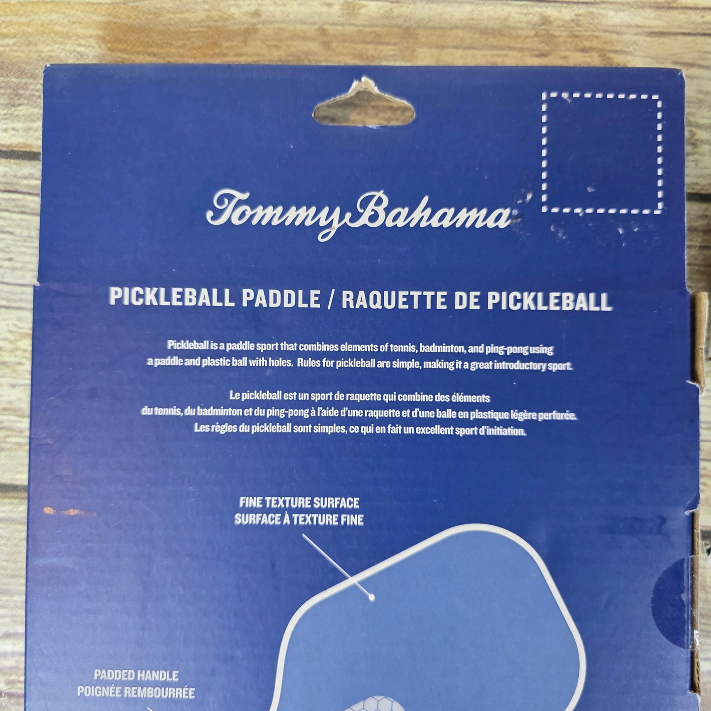 Set of 2 New Tommy Bahama Pickleball Paddles Blue