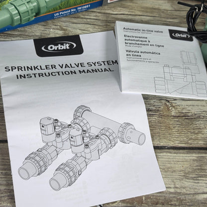 NIOB New Orbit Heavy Duty 3 Valve Sprinker Valve System