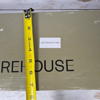 NIOB New GLASSWAREHOUSE Shower Towel Bar Hinge Door Hardware Kit GW-TB-WH-KIT-BN