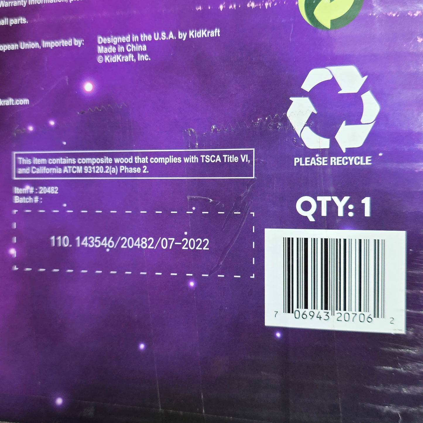 Local Pickup ONLY NIOB New KidCraft Ultimate Spaceship Motion Activated Lights Kids Toy