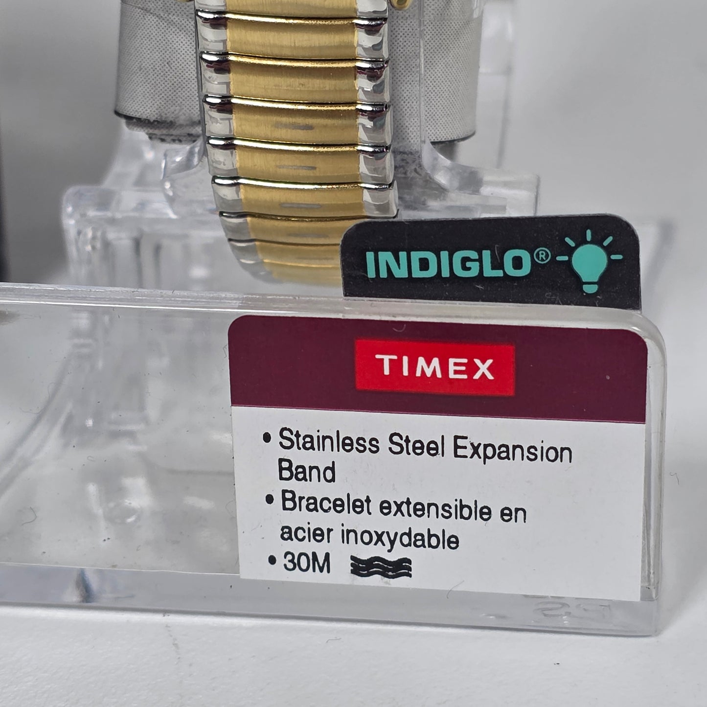 Women's Timex Watch Indiglo WR30M 95 T 12MM LUG T2H381 9J