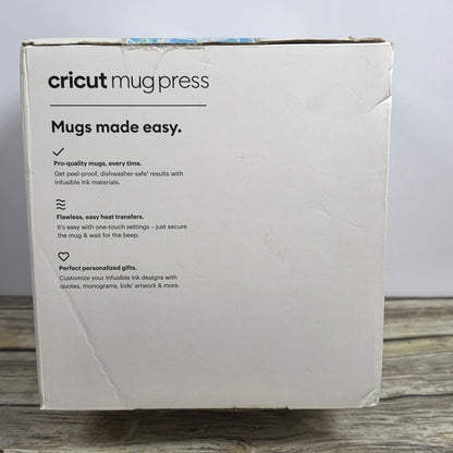 NIB New Cricut Mug Press Heat Press Sealed 2007804