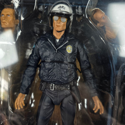 New NECA Reel Toys Terminator 2 Judgment Day Action Figure T-1000 Motorcycle Cop