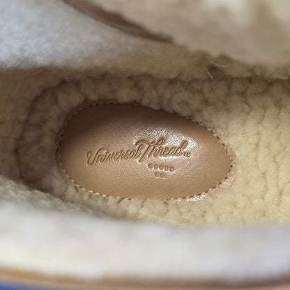 NIB New Womens May Boots Tan Ankle 11M Winter Universal Threads