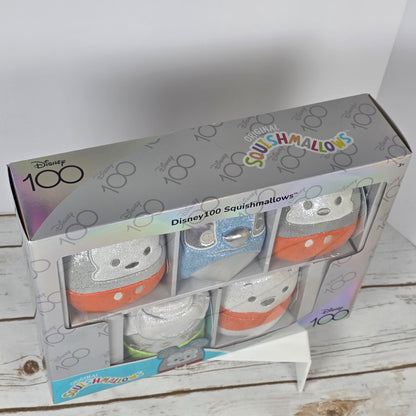 NIB New Disney Squishmallows Disney100 Set of 5