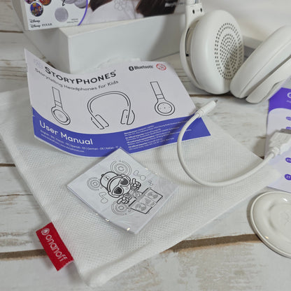 NIOB New Onanoff StoryPhones, Storytelling Foldable Bluetooth Kids Headphones