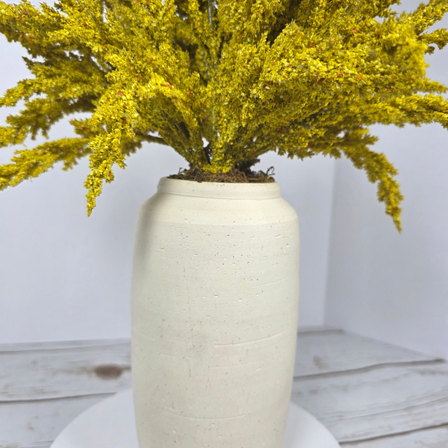 New Threshold Goldenrod Arrangement Yellow Gold Floral Vase