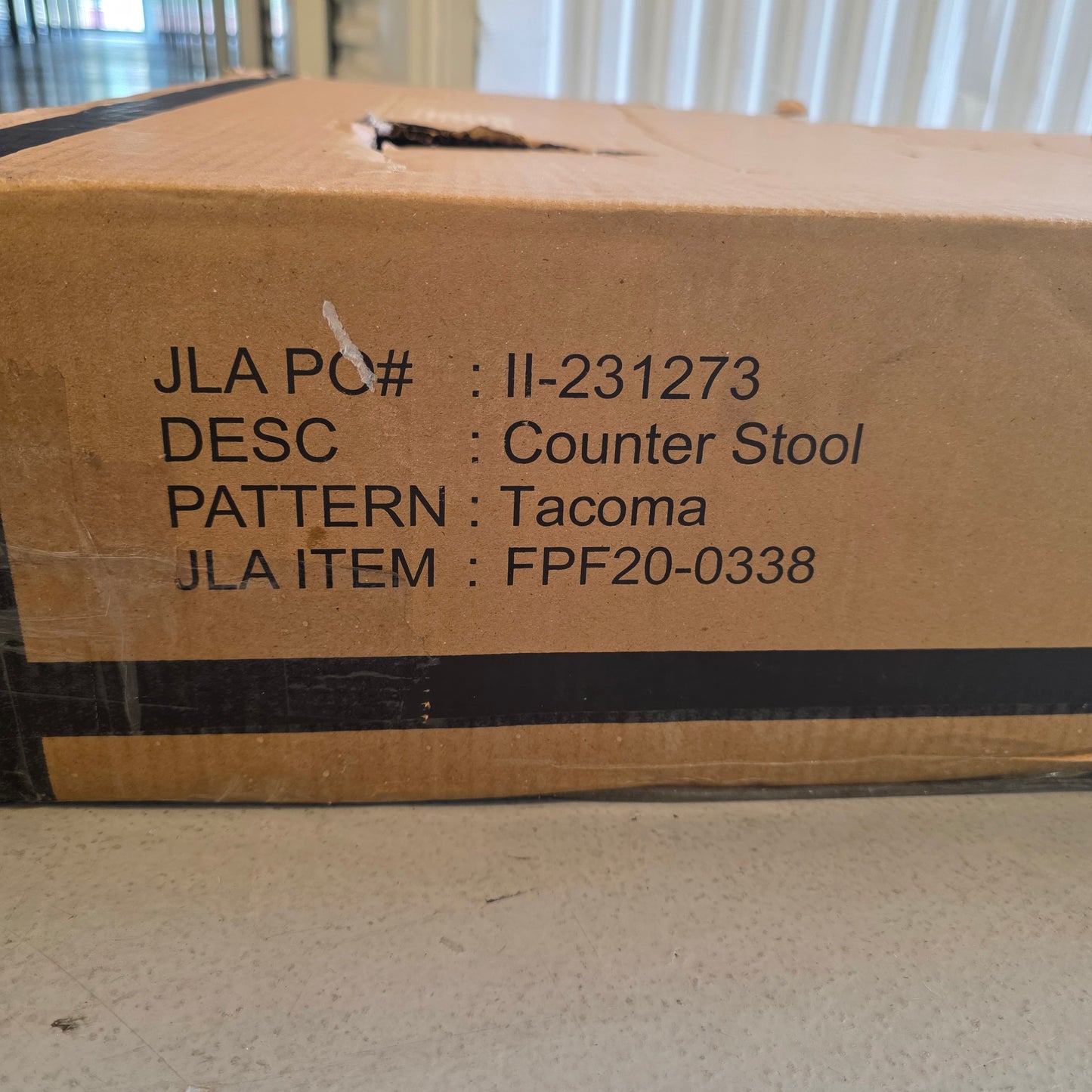 New E&E Co. Ltd. Tacoma Counter Stool