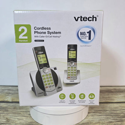 Vtech Cordless Phone System 2 Handset w/ Caller ID CS 6919-2