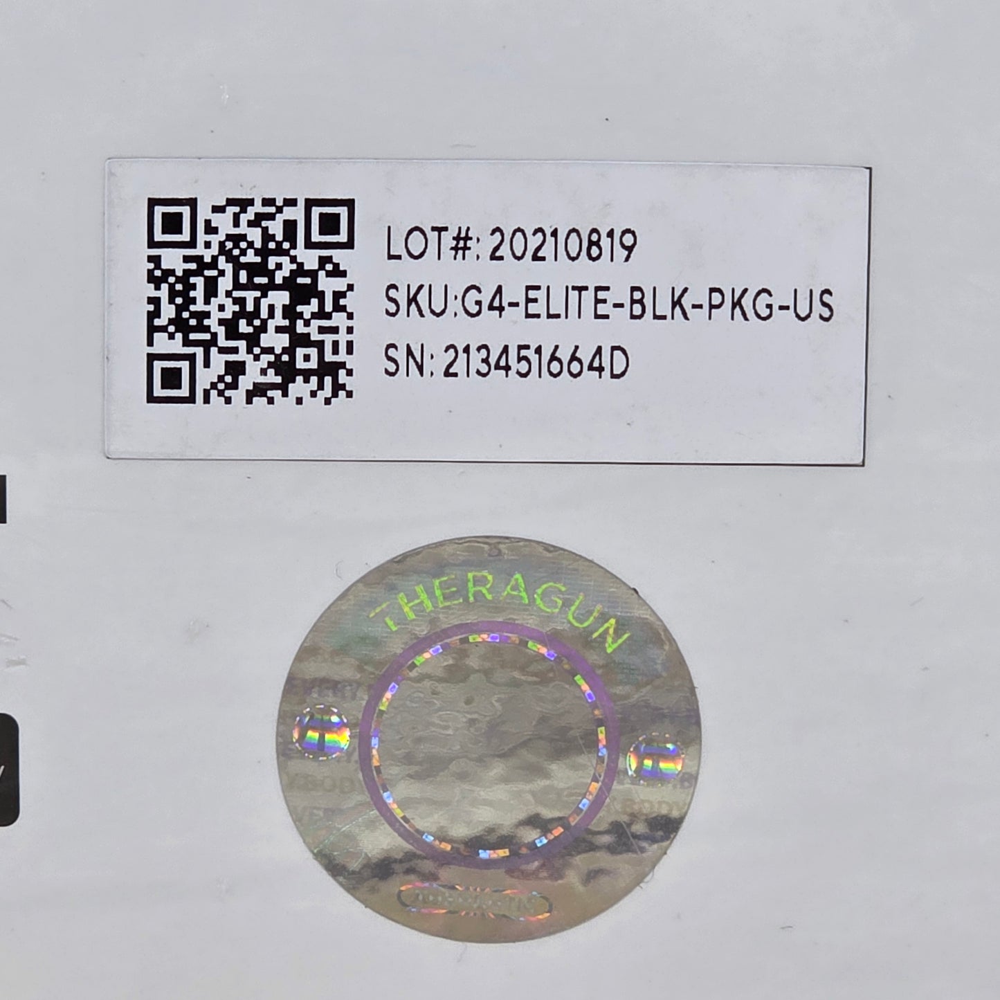 NIB New TheraGun Elite Smart Percussive Therapy Device Massager