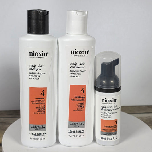 NIOP New Nioxin Scalp Care - Hair Thickening System Shampoo Conditioner Thickening Treatment