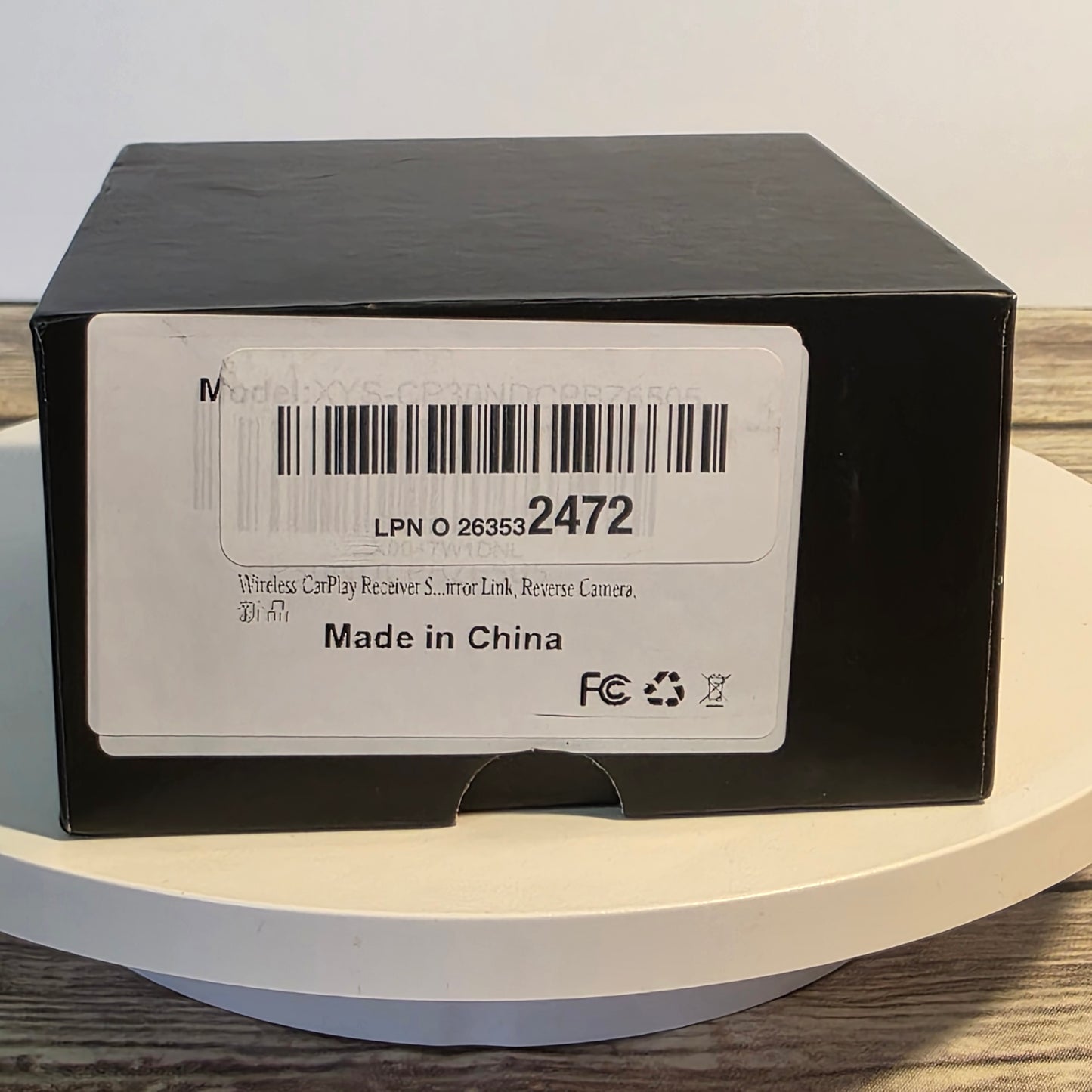 NIB Smart Box LPN 
Wireless CarPlay Receiver S...irror Link Reverse Camra