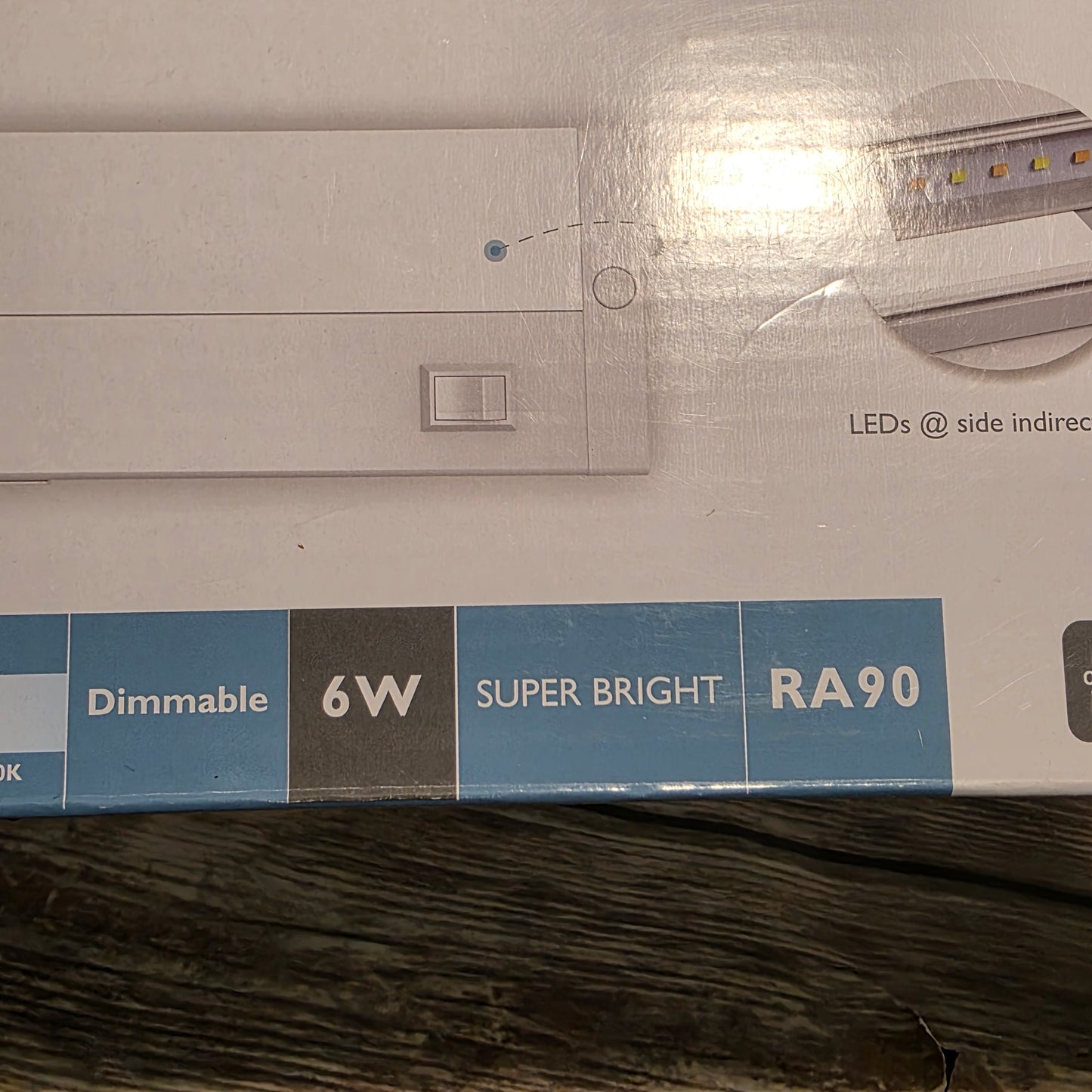 NIB New Leetdud 12" Hardwired or Plug-In LED Under Cabinet Light Super Bright