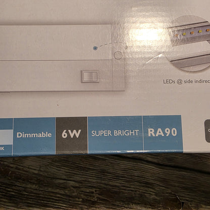 NIB New Leetdud 12" Hardwired or Plug-In LED Under Cabinet Light Super Bright