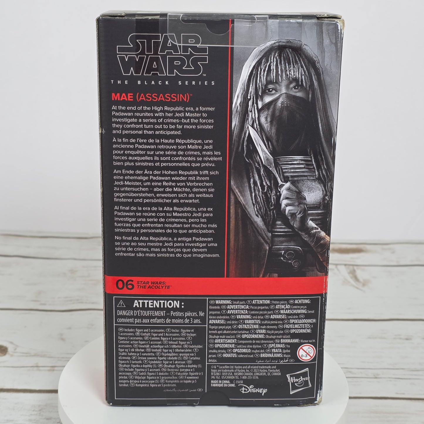 NIB New Star Wars The Black Series The Acolyte Mae (Assassin)