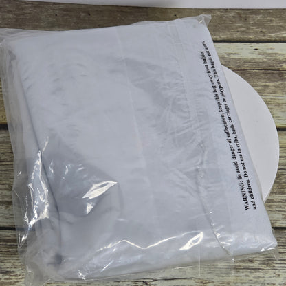 NWT New Mainstays Blackout Curtain Panel White 40x95"L