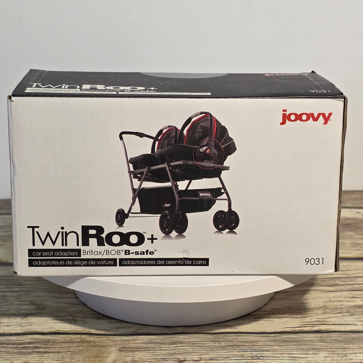 NIOB New JOOVY TwinRoo+ Britax/BOB-Safe Car Seat Adapter 9031 Stroller