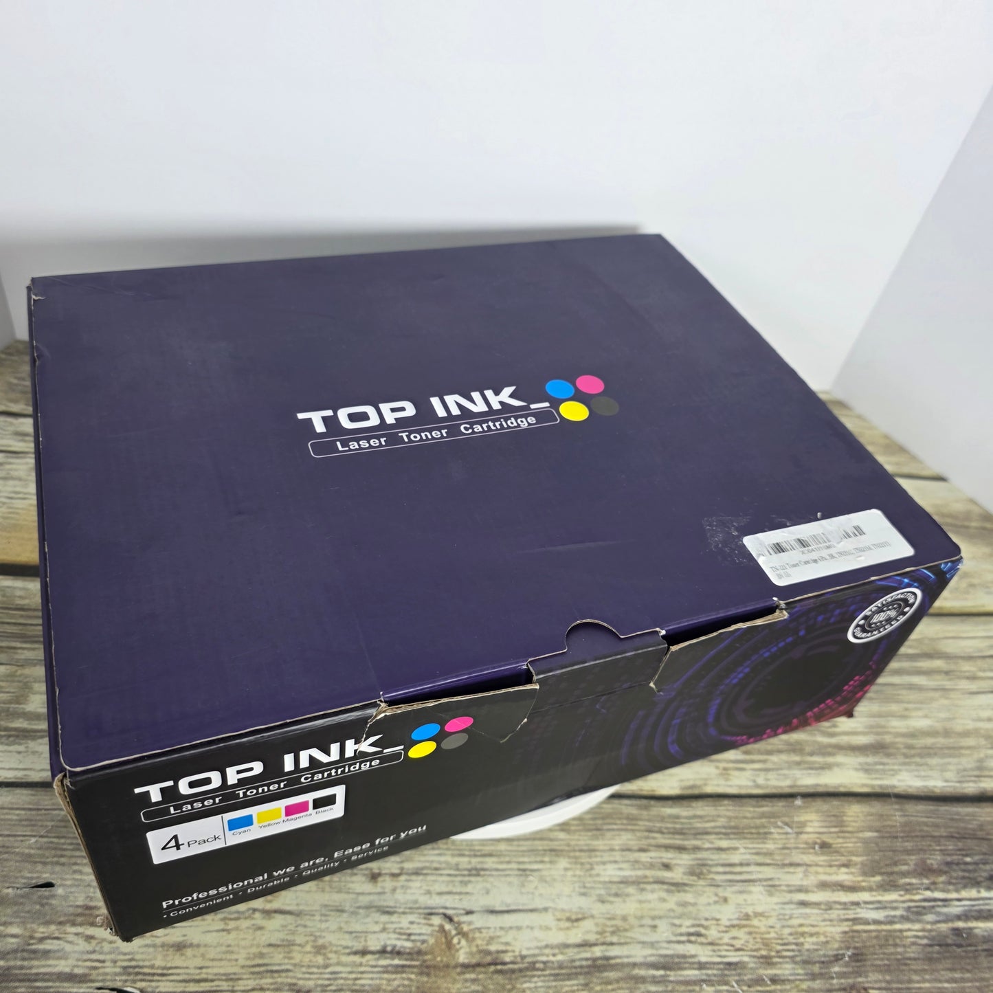 NIB New TOP INK Toner Cartridge TP-BRTN221S | 225H(U)-4 Pack BROTHER