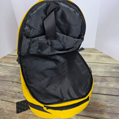 NWT New MATEIN Yellow Backpack Bookbag