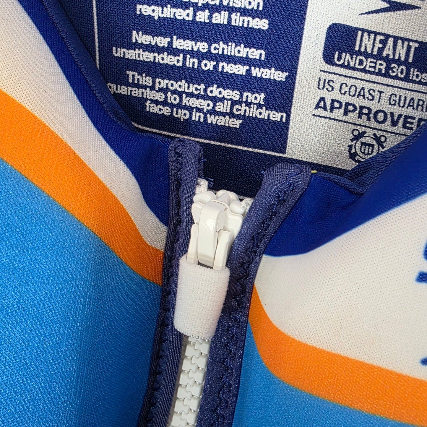 New Speedo Infant Boys Lifejacket Shark Under 30lbs