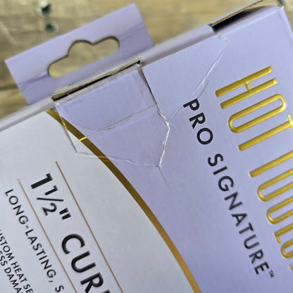 NIOB New HOT TOOLS Pro Signature 1 1/2" Curling Iron