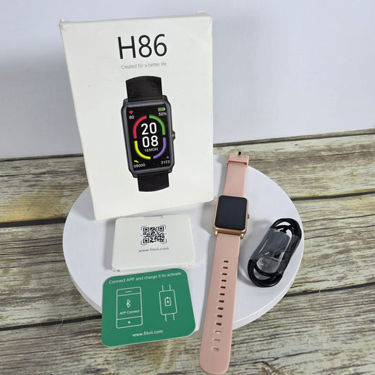 NIOB FITVII Slim Fitness Tracker with Blood Oxygen, Blood Pressure, 24/7 Heart Rate and Sleep Tracking