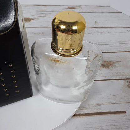 Vintage Faux Leather Transistor Radio Hidden Glass Flask
