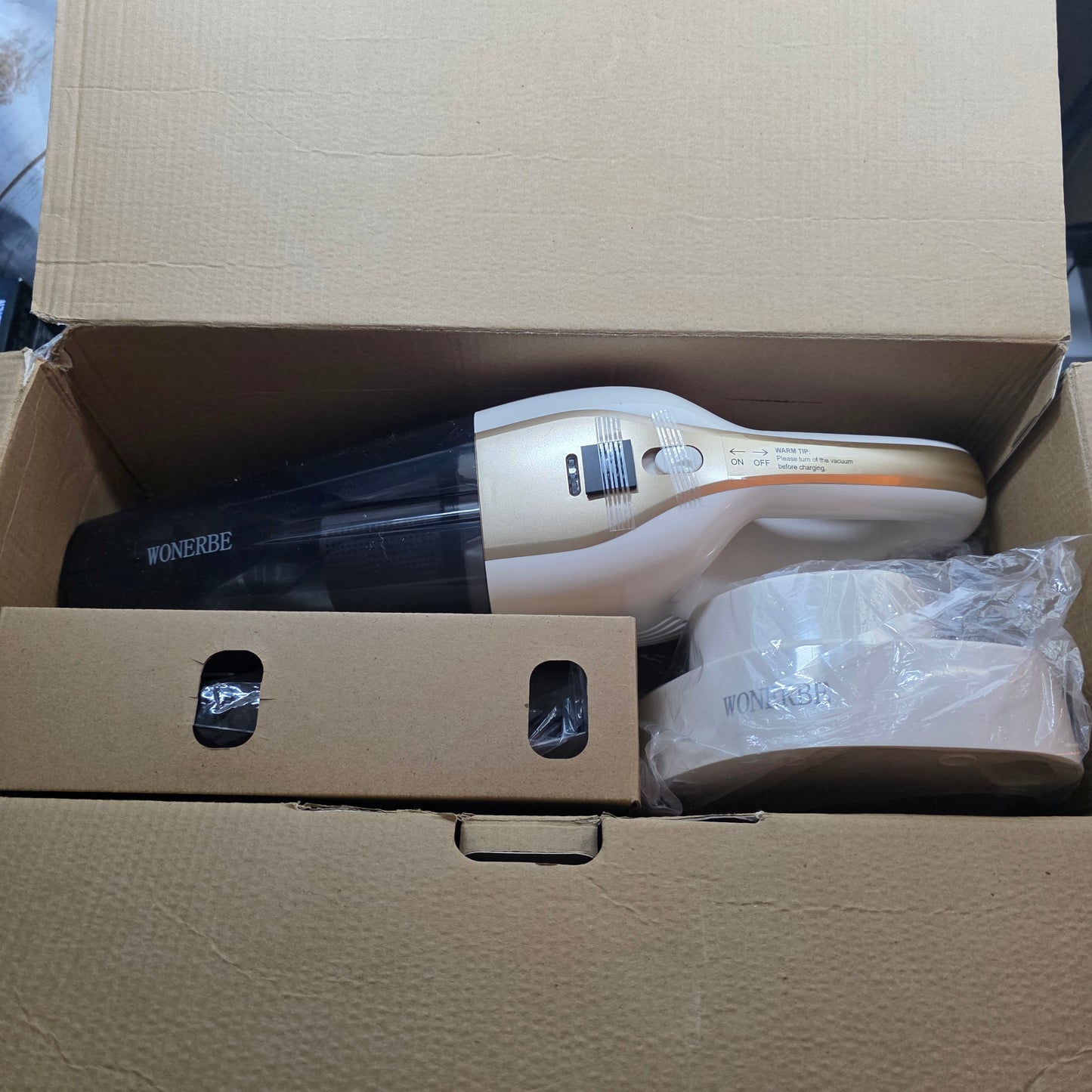 NIOB New WONERBE Handheld Vacuum Cleaner Portable Vacuum