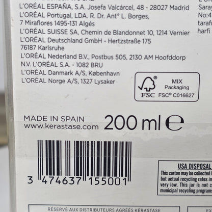 NIP New KERASTASE Nutritive Masquintense Riche 200ml 6.8 fl oz