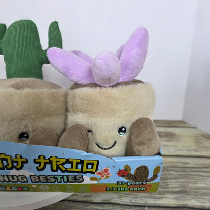 New Mimicoco Succulent Trio Weighted Snug Besties 2.2 lbs Each