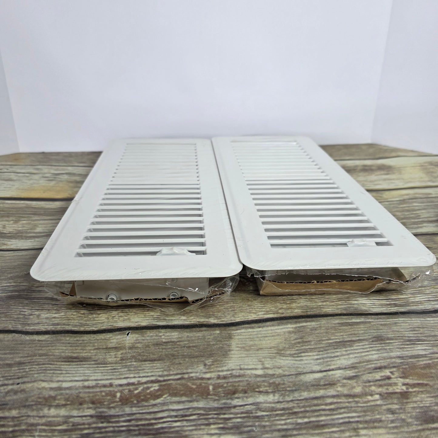 NIOB New 2 PCS White 4x12Inches Floor Vents