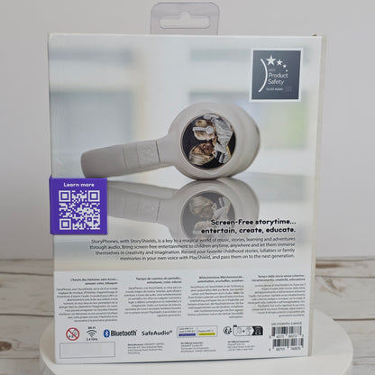 NIOB New Onanoff StoryPhones, Storytelling Foldable Bluetooth Kids Headphones