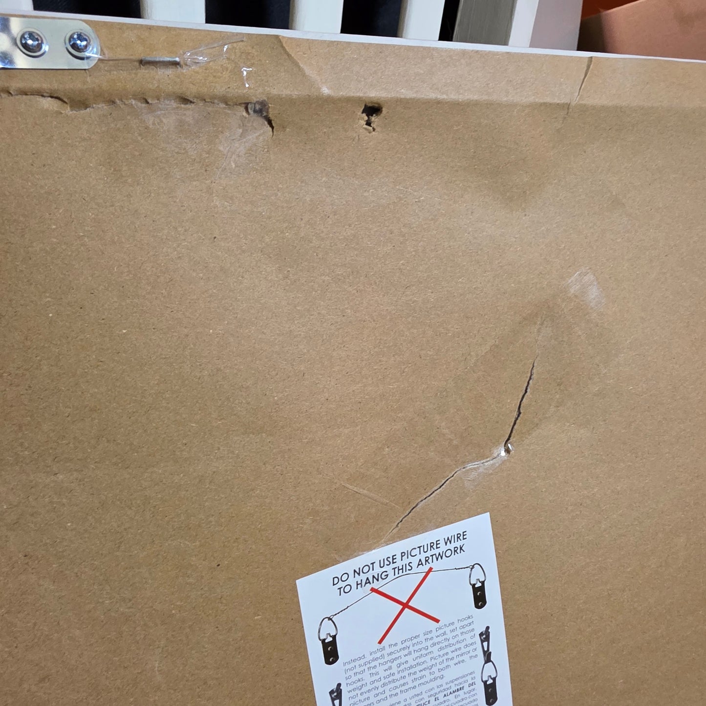 New Set of 2 THRESHOLD Colorful Abstract Color Block Wall Art 24"w x 24"h Canvases